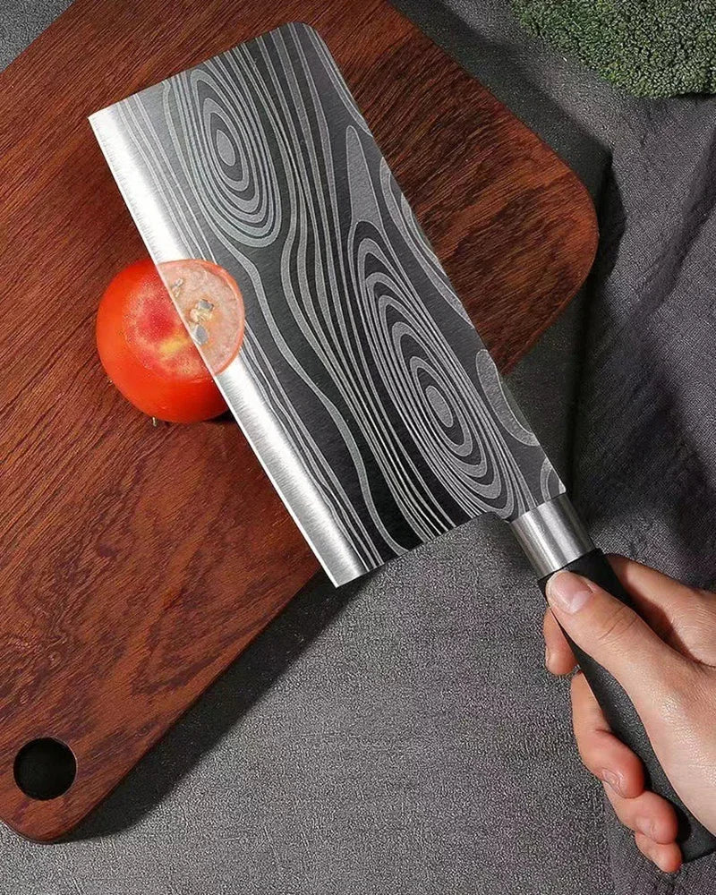 Damascus Kitchen Knife Set