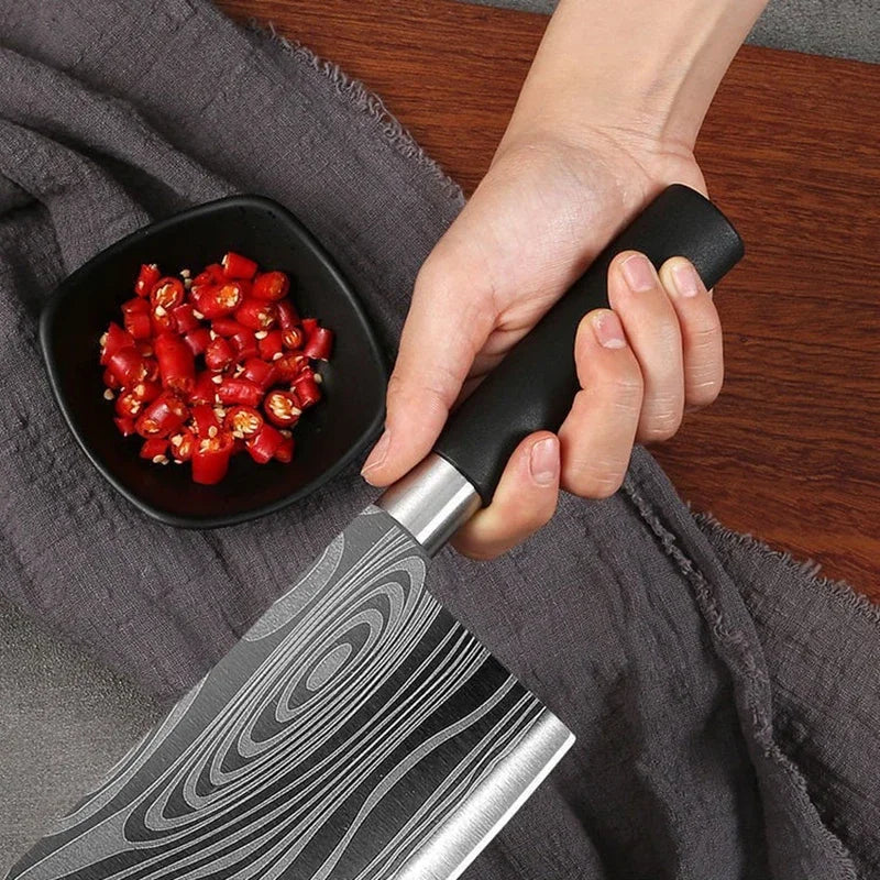 Damascus Kitchen Knife Set