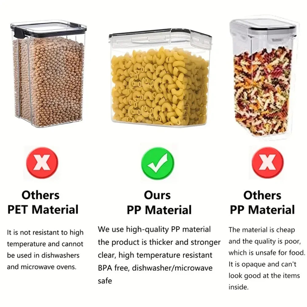7-Piece Airtight Food Storage Container Set
