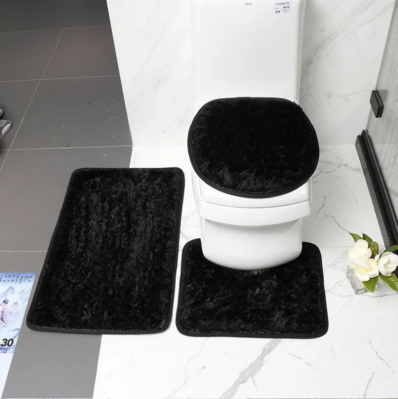 3-Piece Bathroom Rug Set