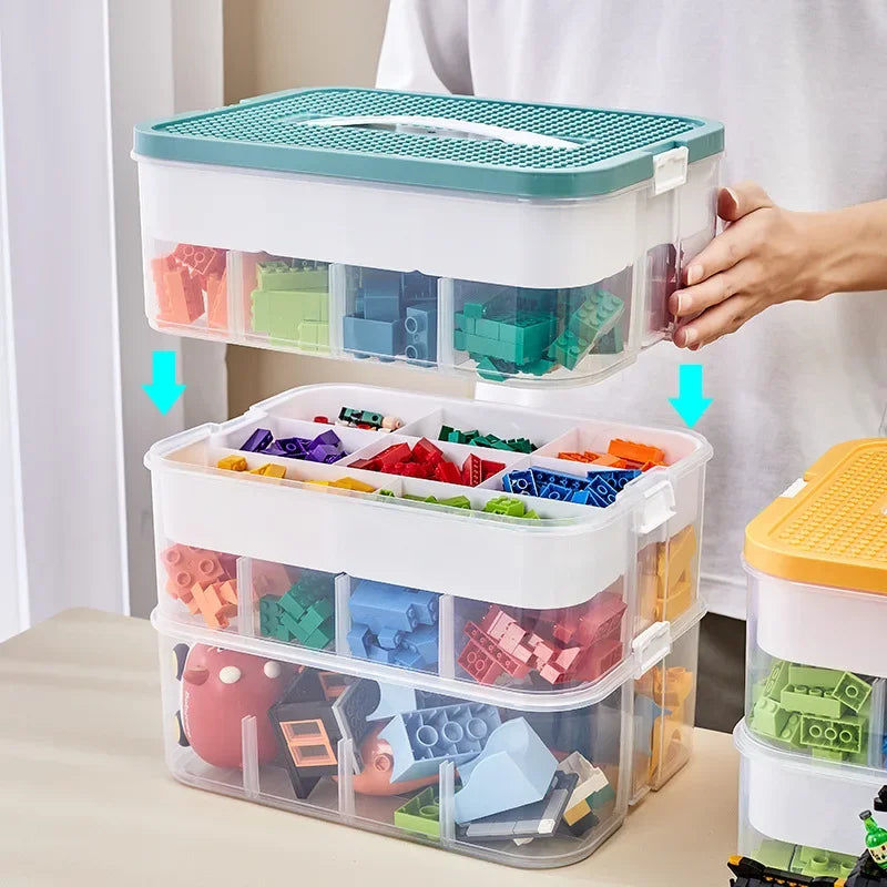 LEGO Storage Organizer Box with Compartments