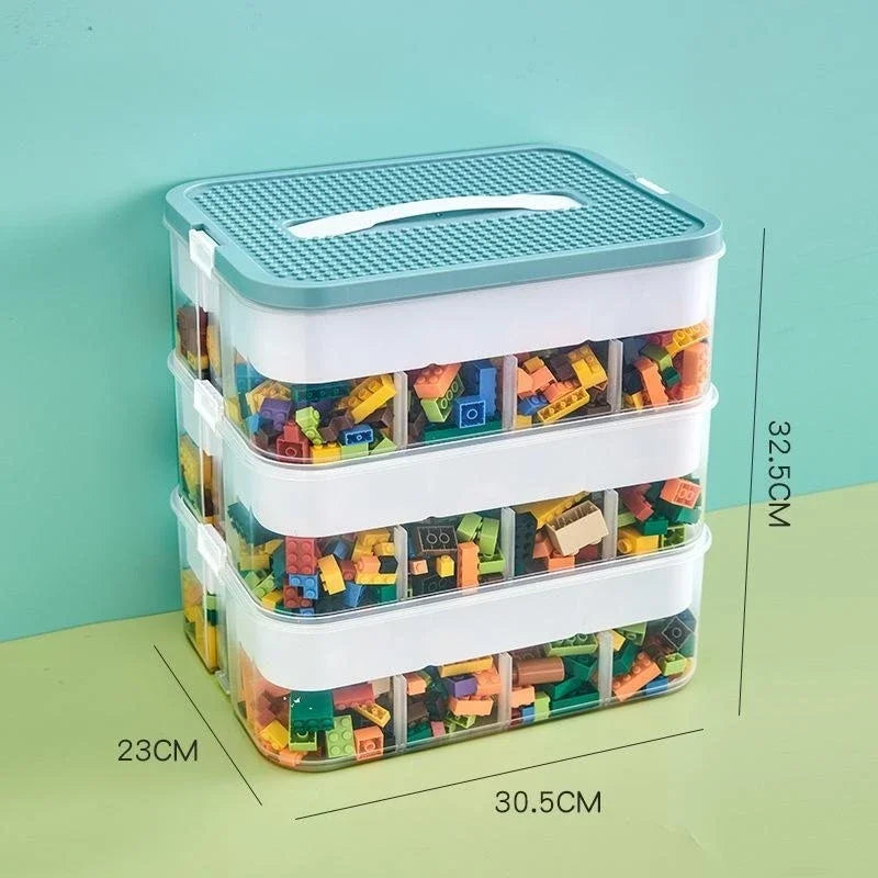 LEGO Storage Organizer Box with Compartments