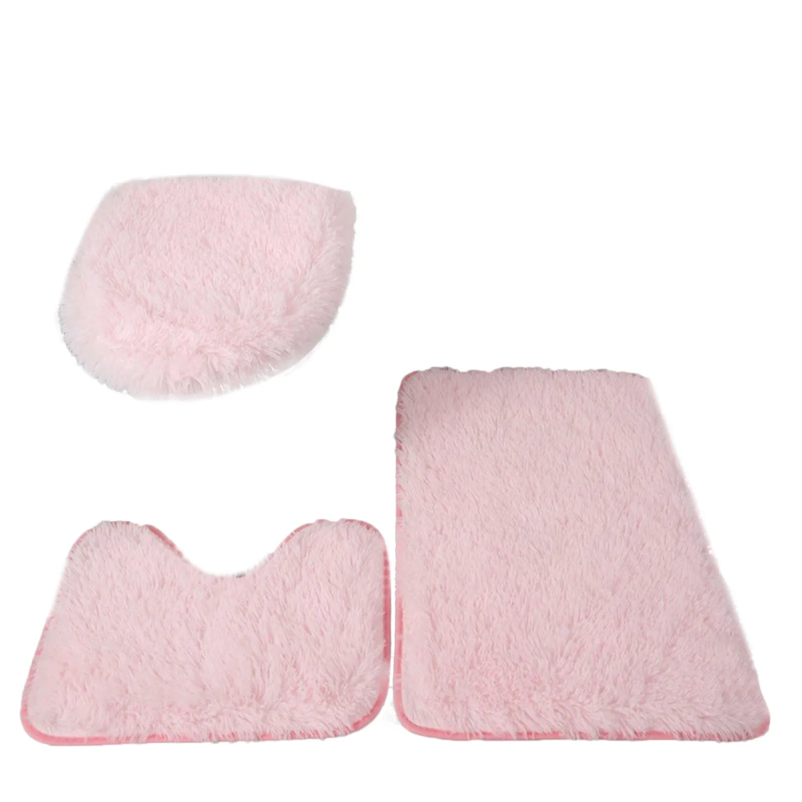 3-Piece Bathroom Rug Set