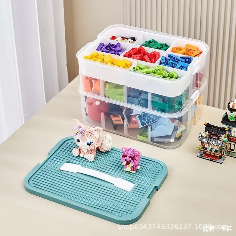 LEGO Storage Organizer Box with Compartments