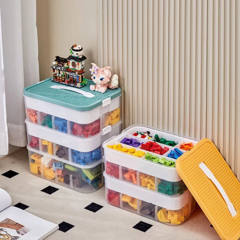 LEGO Storage Organizer Box with Compartments