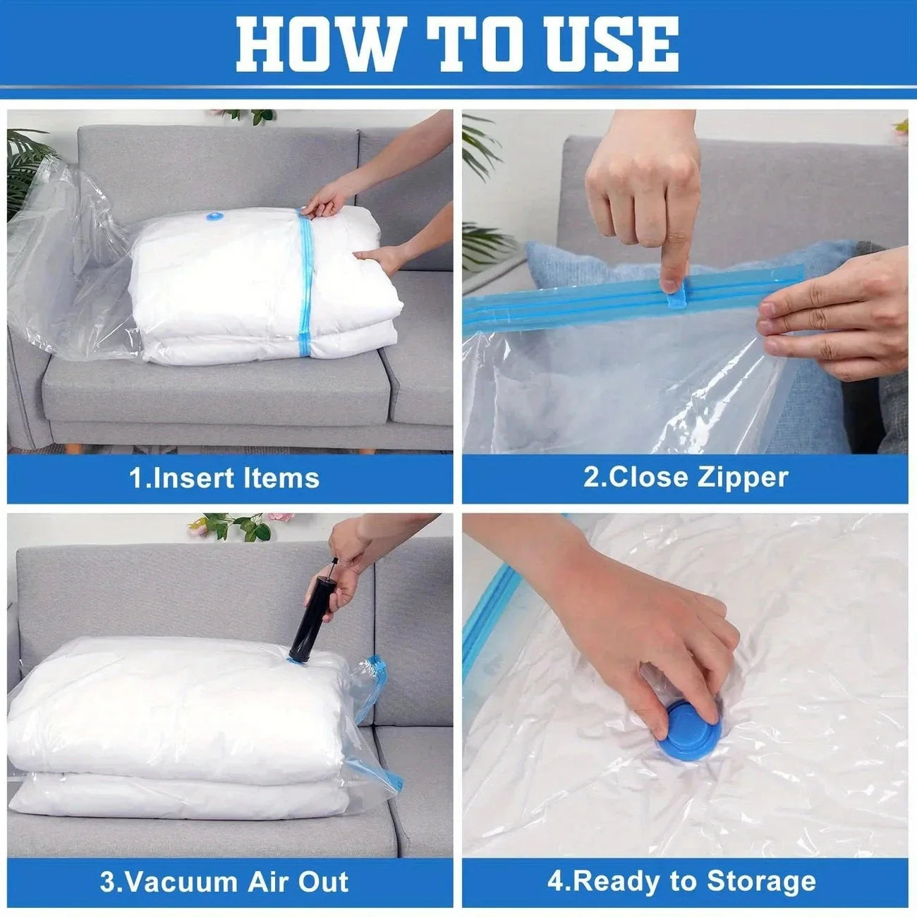 Vacuum Storage Bags Set